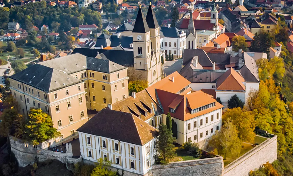 Veszprem oude stad